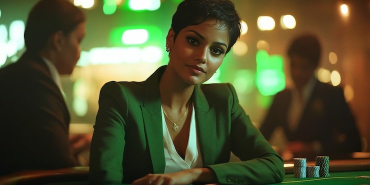 দ্য ডগ হাউস থিমের নীল গেমিং দৃশ্য